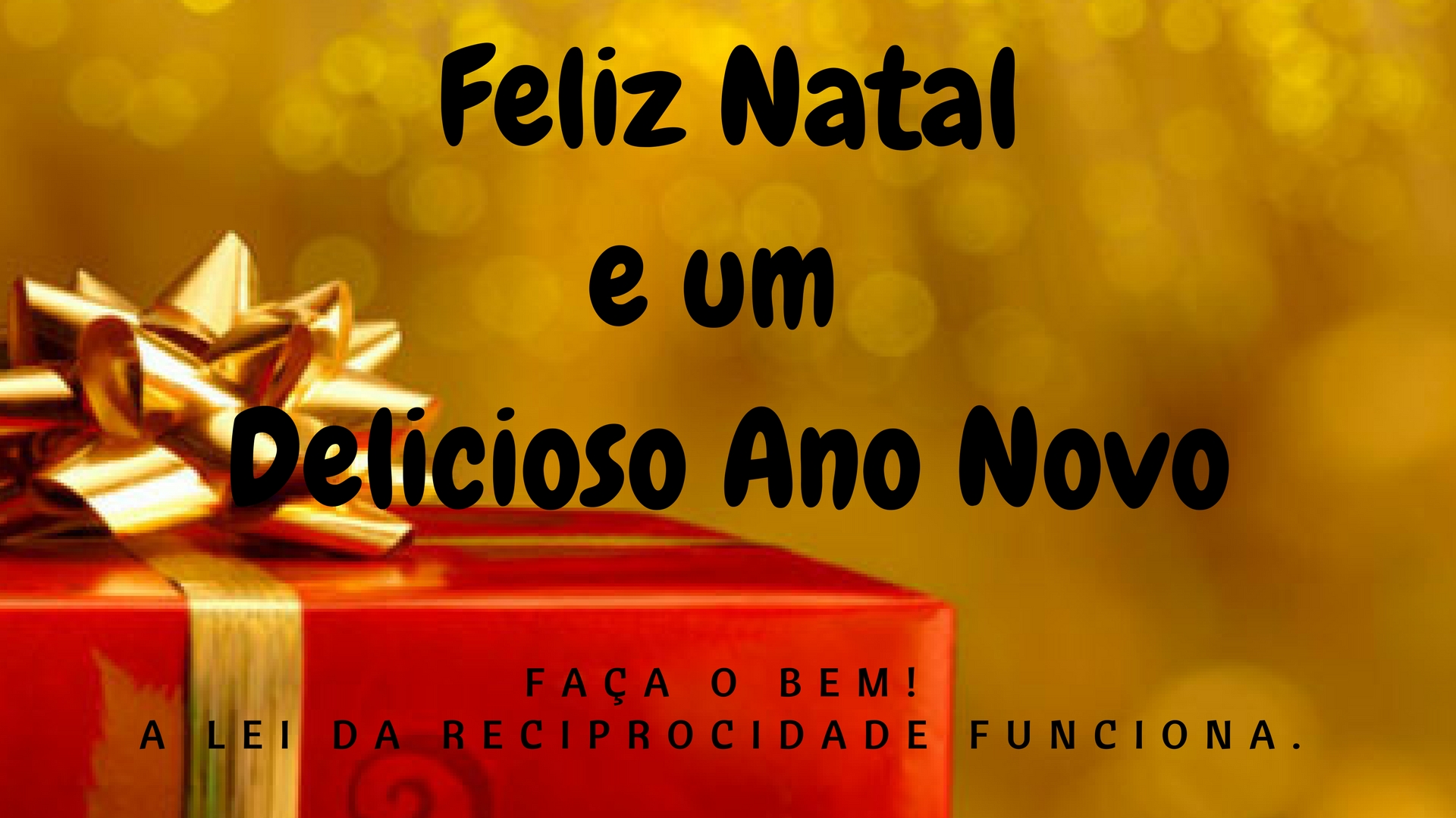 Mensagem de Natal e Ano-Novo