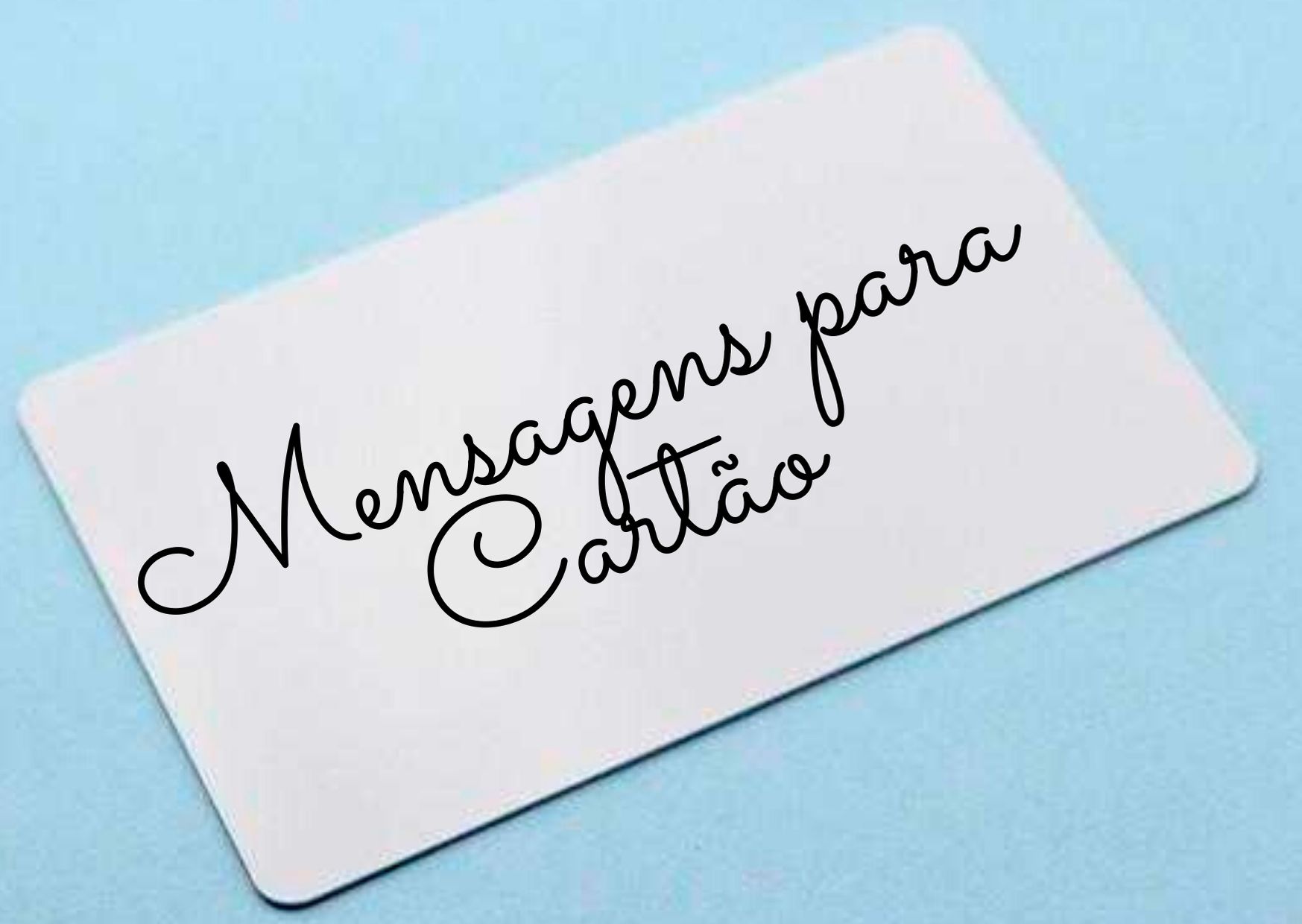 Mensagens para Cartão de Presente